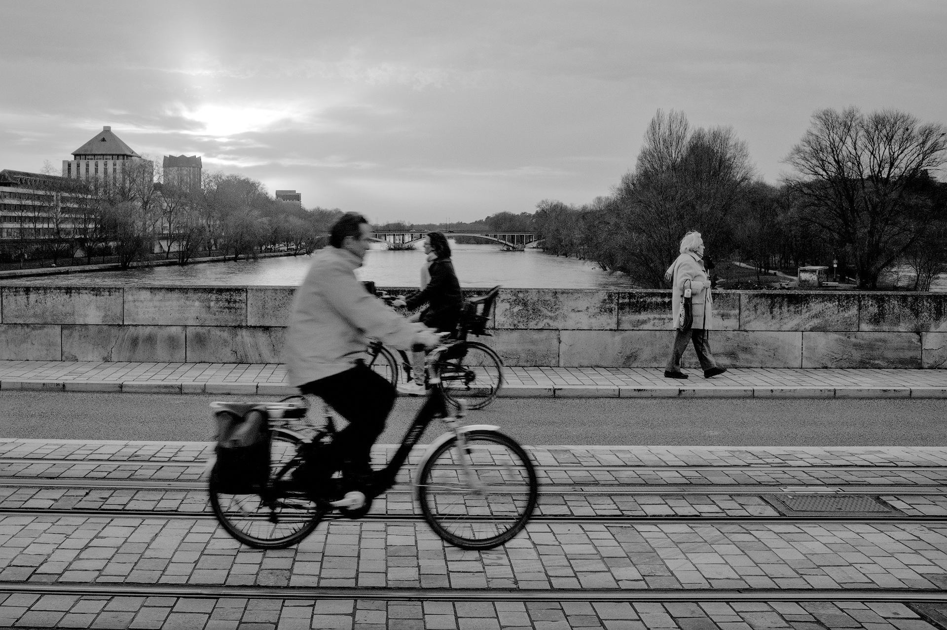 Sur le pont