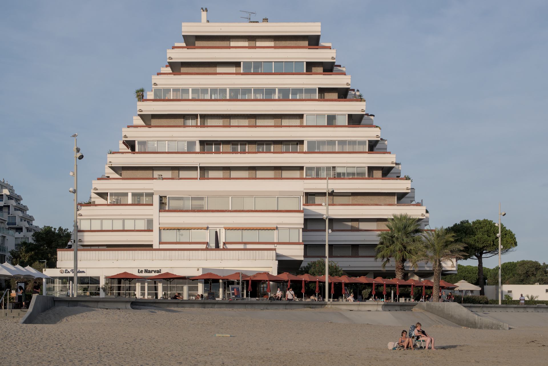Les Becher à la plage