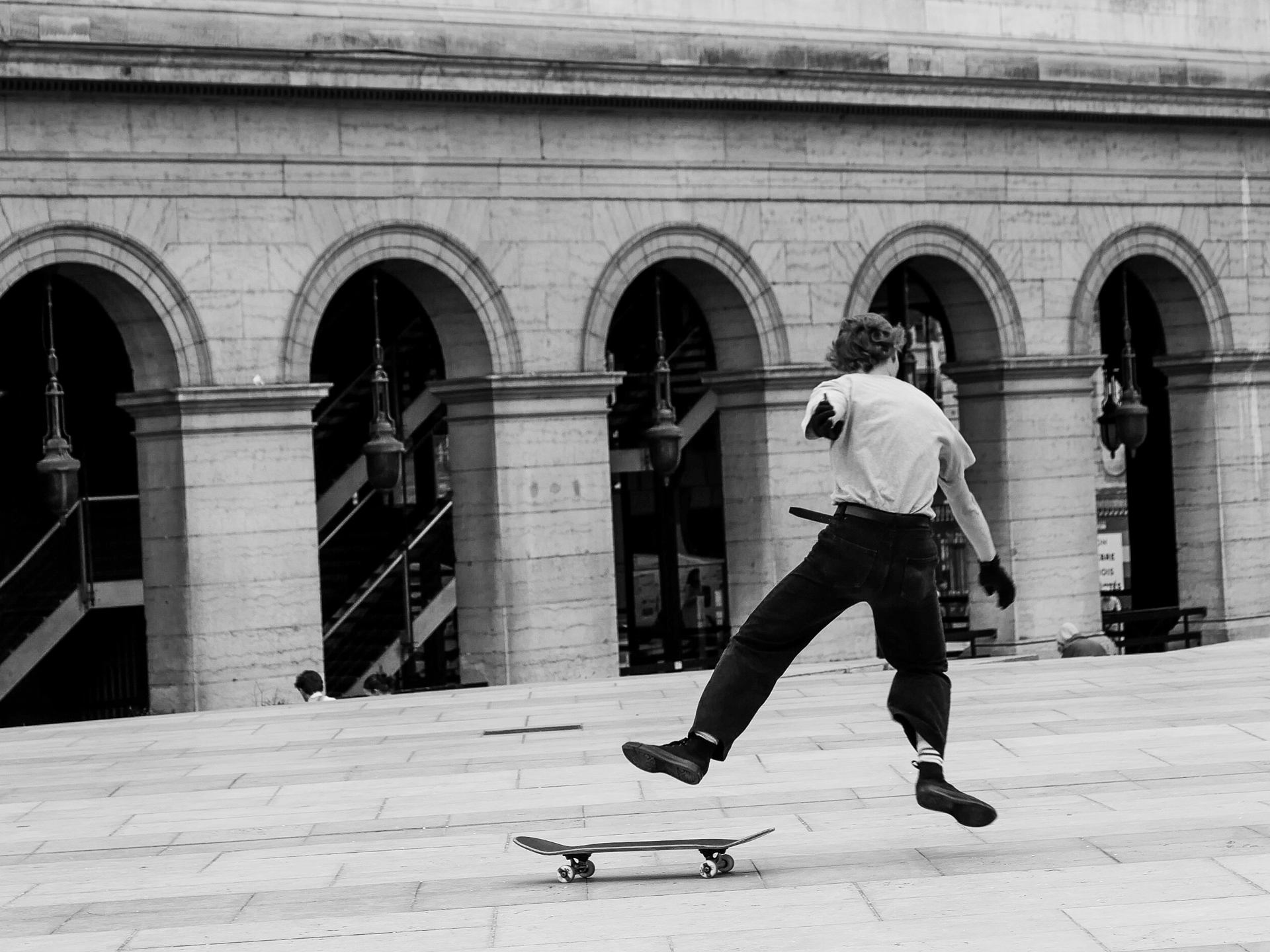 Le danseur à roulette 2