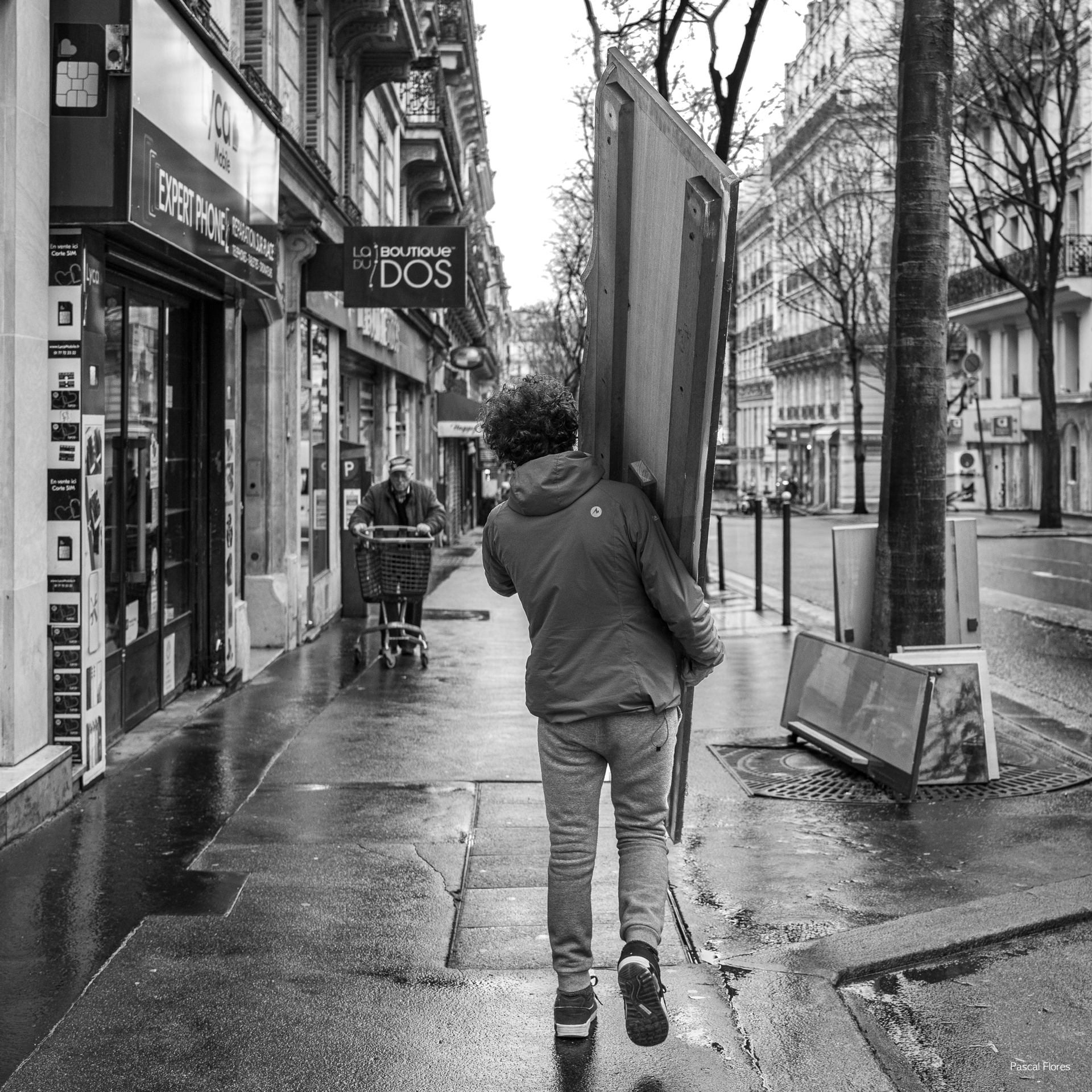 Le porteur de planches