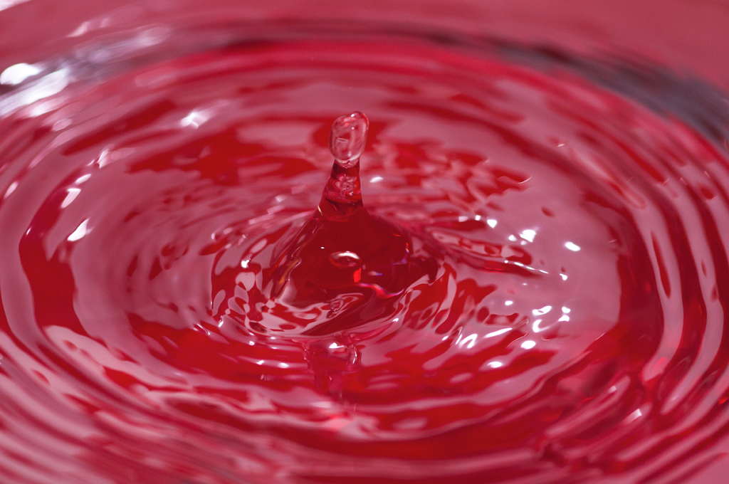 Goutte rouge