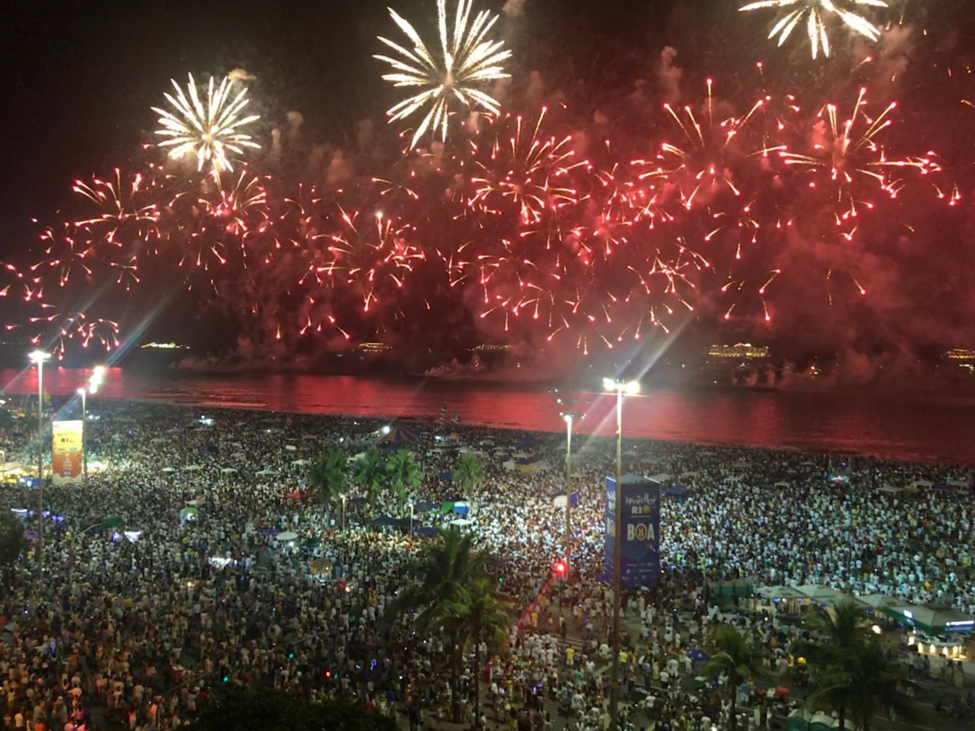 Réveillon à COPACABANA