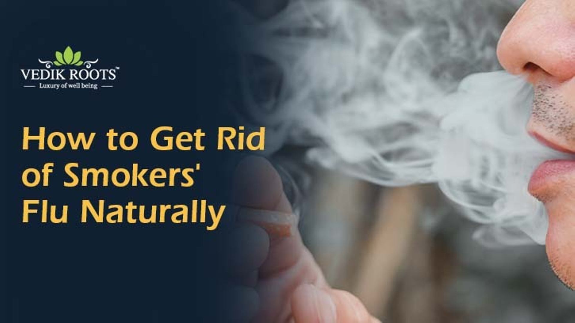 How to Get Rid of Smokers' Flu Naturally