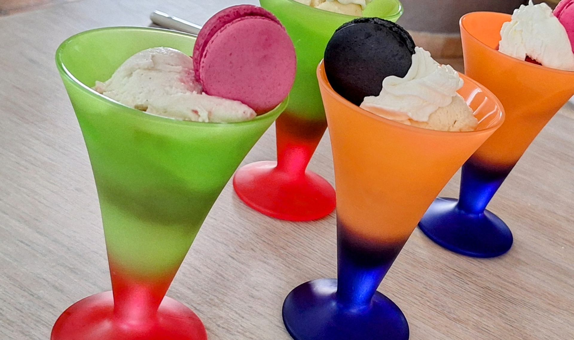 Dégustation de glaces maison