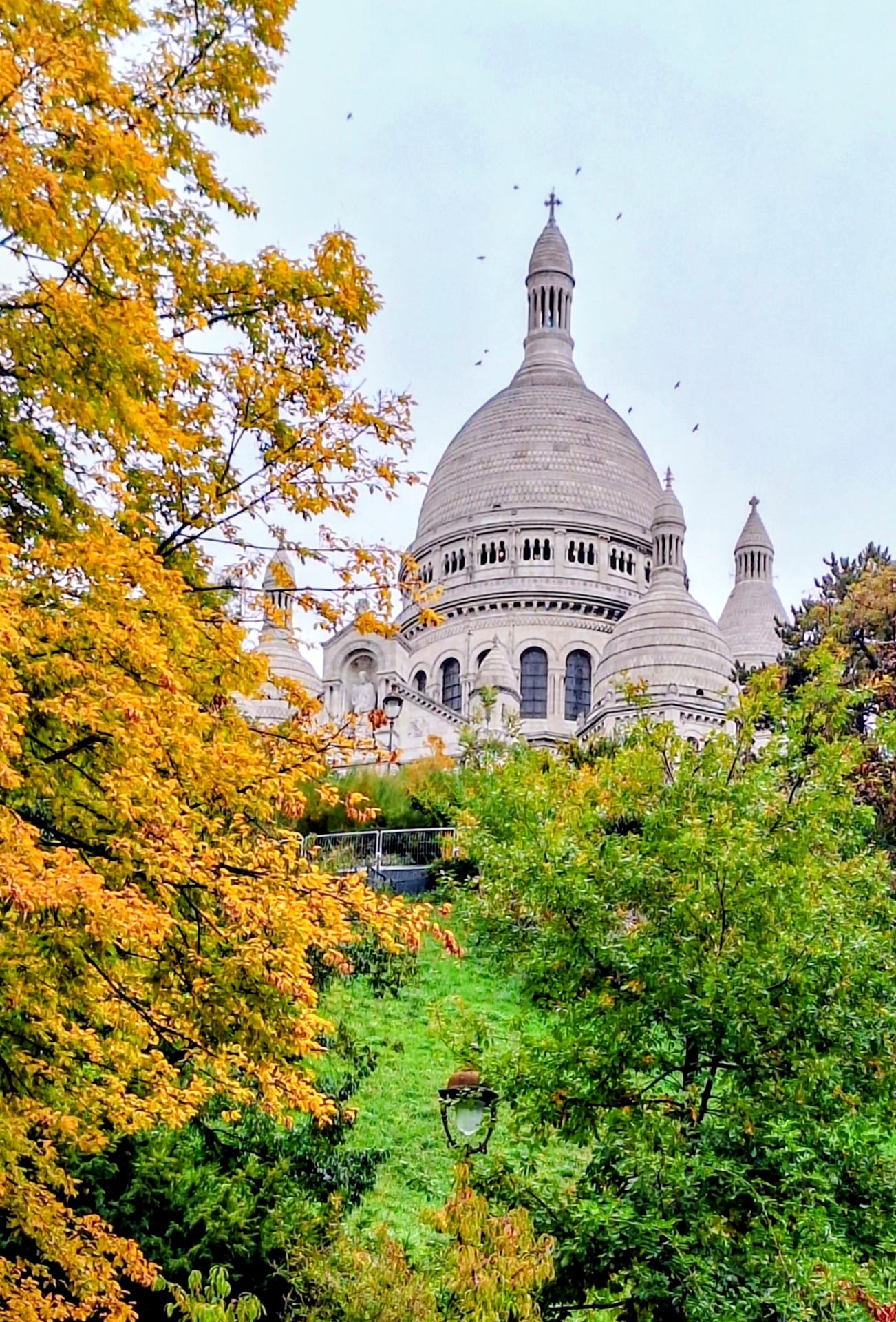L'automne au Sacré Cœur