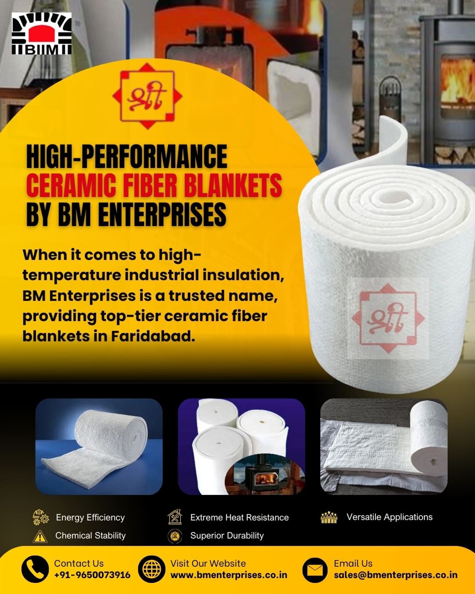 High-Performance Ceramic Fiber Blankets in Faridabad.jpg