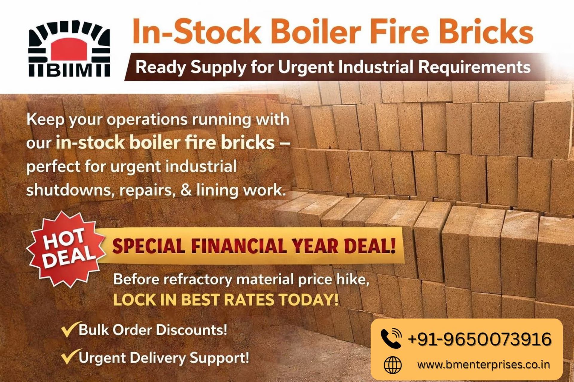 In-Stock Boiler Fire Bricks Ready Supply for Urgent Industrial Requirements.jpg