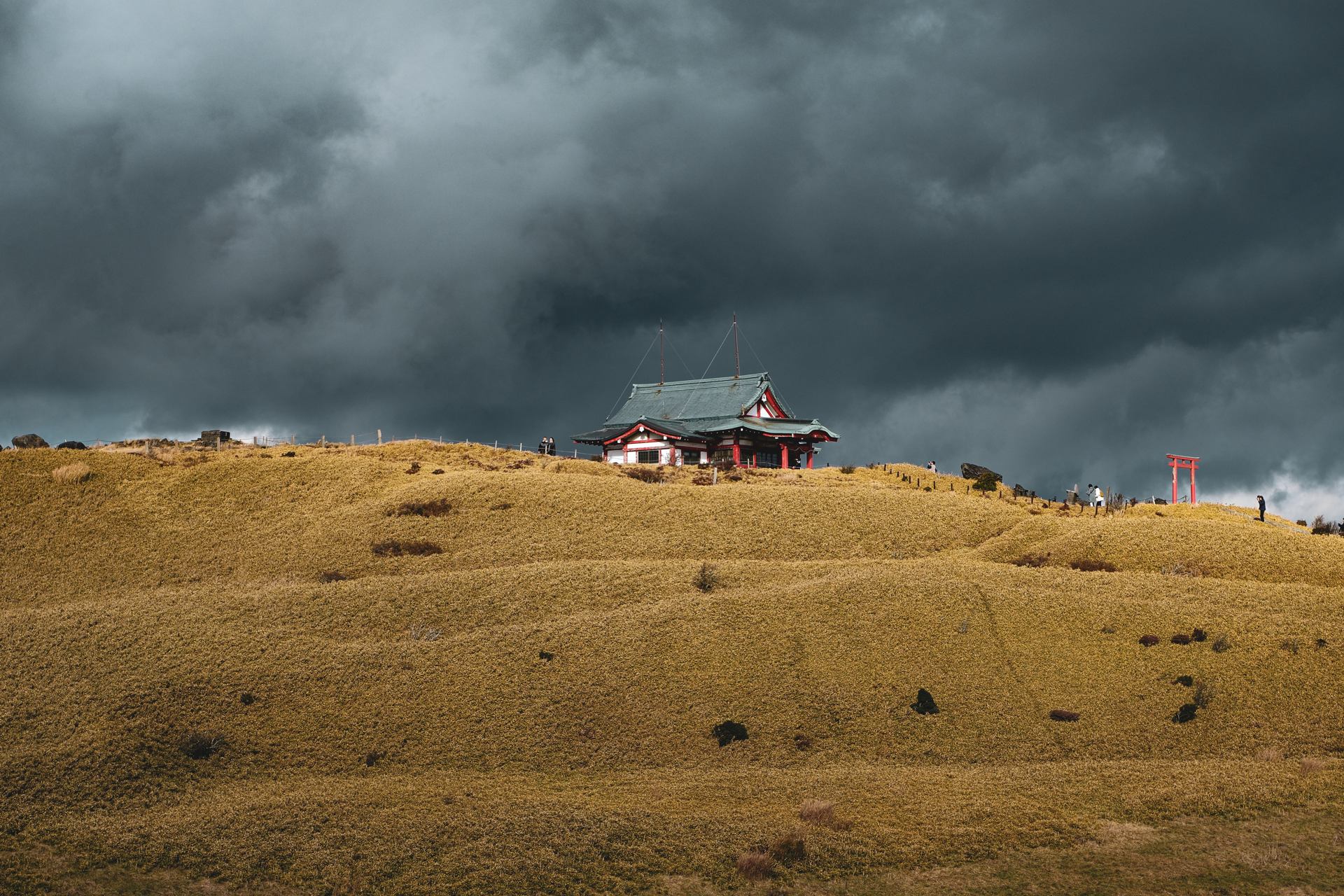 Une lumiere au sommet